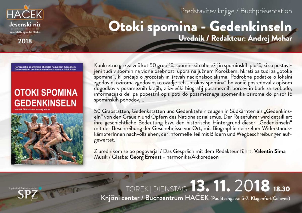 Otoki spomina – Gedenkinseln