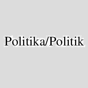 Politika/Politik