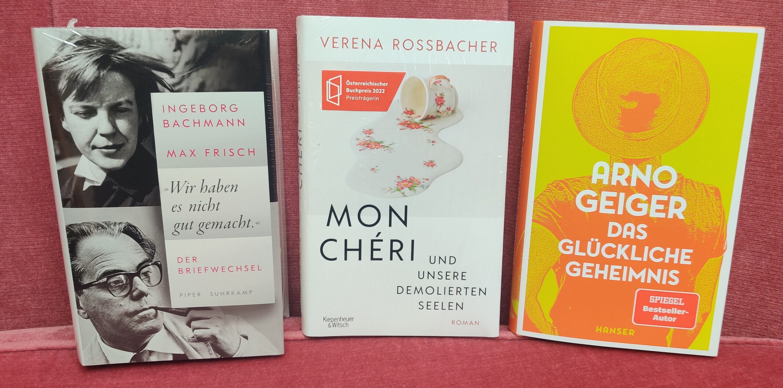 Neue Bücher in der Buchhandlung Haček!